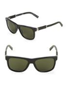 Montblanc 56mm Wayfarer Sunglasses