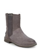 Ugg Shearling Lined Suede Moto Boots