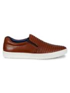 Robert Graham Dion Leather Sneakers