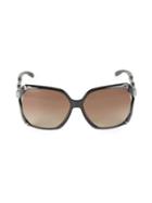 Gucci 60mm Oversized Square Sunglasses
