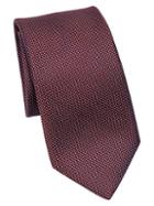 Saks Fifth Avenue Collection Neat Grid Silk Tie