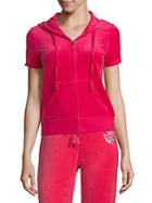 Juicy Couture Graphic Velour Hoodie