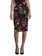 Rebecca Taylor Meadow Floral-print Pencil Skirt