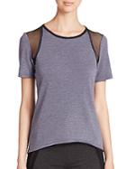 Elie Tahari Sport Clover Knit Tee