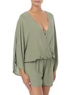 Vince Camuto Drawstring Coverup Romper