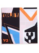 Y-3 Geometric-print Scarf