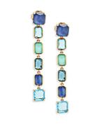 Ippolita Rock Candy Multi-stone And 18k Gold Drop Earrings