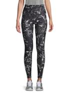 X By Gottex Marble Cropped Leggings