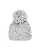 Saks Fifth Avenue Off 5th Woven Pom-pom Hat