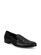 Mezlan Glimmering Round-toe Loafers