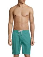 Trunks Swami Topstitched Board Shorts