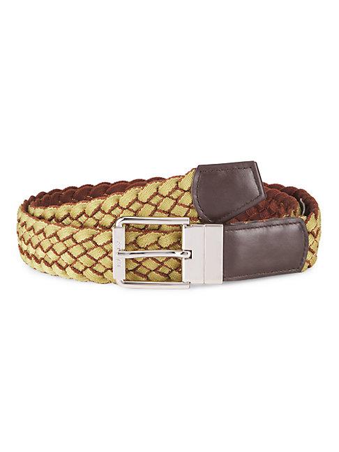 Bally Ripley Braided Leather Belt