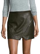 Blank Nyc Wrap Mini Skirt