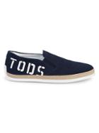 Tod's Logo Espadrille Loafers