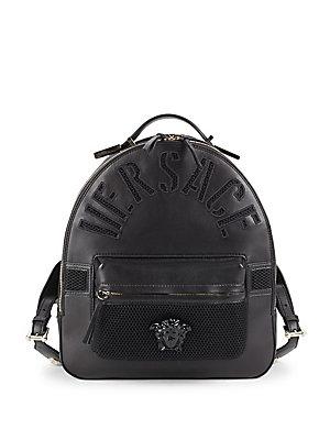 Versace Leather Mini Backpack