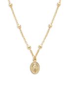 Saks Fifth Avenue Made In Italy 14k Yellow Gold Religious Necklace