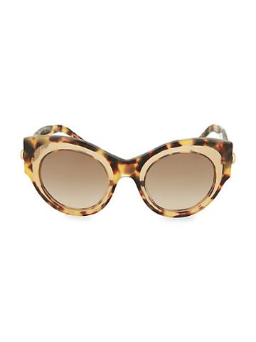 Pomellato 48mm Cat Eye Core Sunglasses