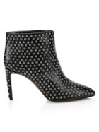 Ala A Studded Leather Ankle Boots