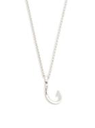 Miansai Sterling Silver Mini Hook Pendant Necklace