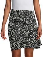 Isabel Marant Ruched Printed Skirt