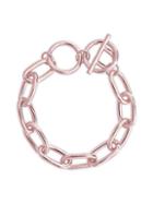 Sterling Forever Toggle Chain Bracelet