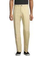 Incotex Chinolino Linen & Cotton-blend Pants