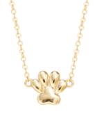 Saks Fifth Avenue 14k Yellow Gold Dog Paw Pendant Necklace