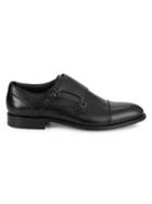 Hugo Boss Stockholm Leather Double Monk-strap Shoes