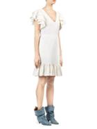 Stella Mccartney Ruffle-sleeve Dress