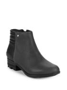 Sorel Danica Waterproof Leather Ankle Boots