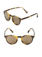 Oliver Peoples 47mm Oval Sunglasses