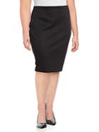Vince Camuto Solid Pencil Skirt