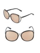 Linda Farrow Luxe 60mm Square Sunglasses