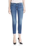 7 For All Mankind Gwenevere Cropped Skinny Jeans