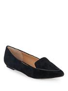 Saks Fifth Avenue Point-toe Suede Loafers