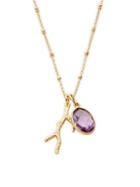 Alanna Bess Amethyst Pendant Necklace