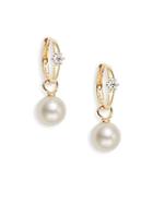 Saks Fifth Avenue 8-8.5mm Cultured White Pearl