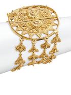 Oscar De La Renta Goldtone Sun Layered Bracelet
