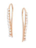 Hueb 18k Rose Gold & Diamond Drop Earrings