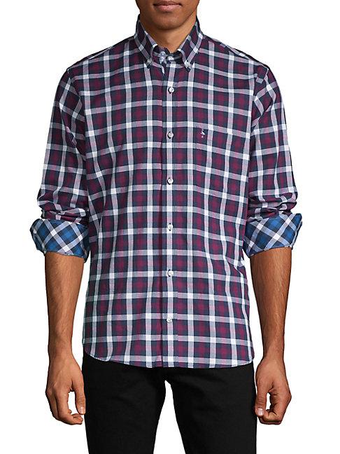 Tailorbyrd Long-sleeve Plaid Shirt