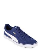Puma Vulc Round Toe Lace-up Sneakers