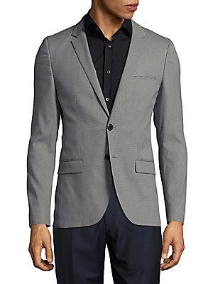 Hugo Boss Printed Fitted Sportcoat