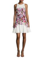Maggy London Trailing Floral Dress