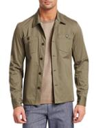 Saks Fifth Avenue Collection Esemplare Military Overshirt