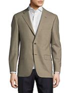Hickey Freeman Milburn Checked Two-button Wool Jacket