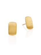 Marco Bicego Murano 18k Yellow Gold Rectangle Stud Earrings