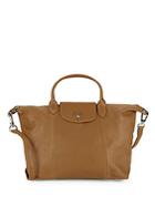Longchamp Leather Pliage Bag