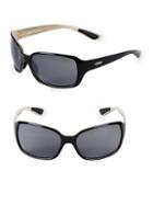 Revo 62mm Wrap Sunglasses