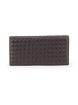 Bottega Veneta Leather Continental Wallet