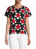 Marc Jacobs Classic Floral Tee
